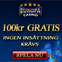 Europa casino 100 kronor gratis