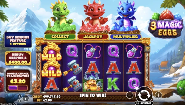3 Magic Eggs