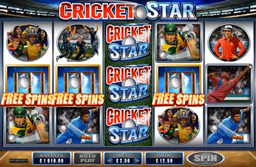 Cricket star slots