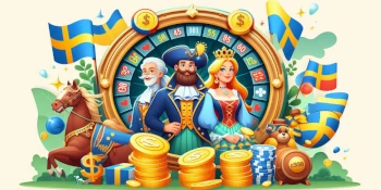 Illustration av svenska casinobonusar 2025 med free spins, cashback och tydliga regler