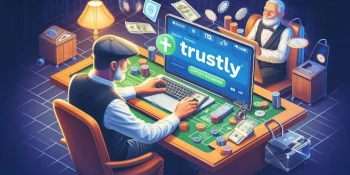Steg-fr-steg: S gr du insttningar och uttag med Trustly p online casinon