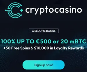 CryptoCasino Promo