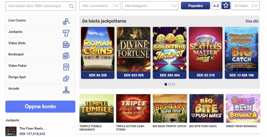 DBET casino recension