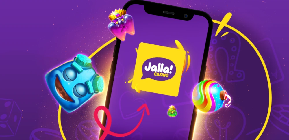 Jalla Casino mobilapp – spel på iPhone och Android