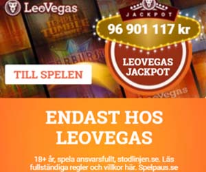 Spela casino hos LeoVegas