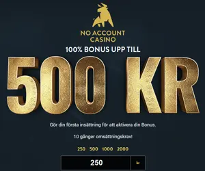 No Account Casino Promo