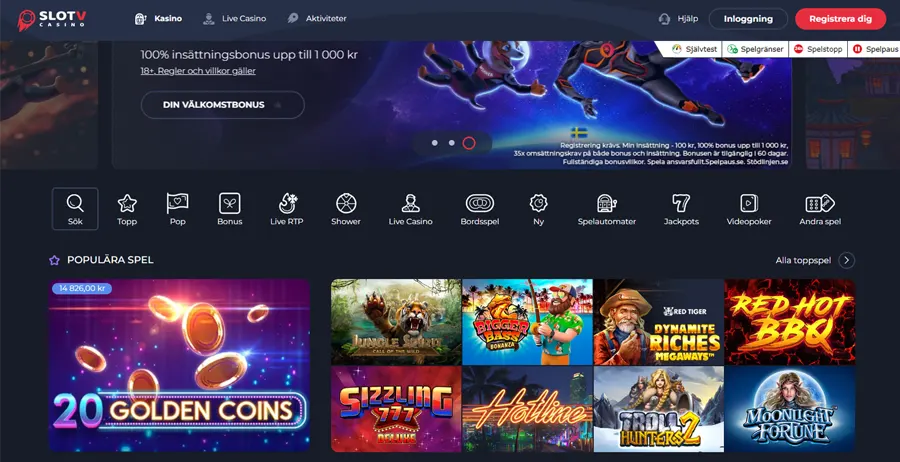 SlotV Casino recension