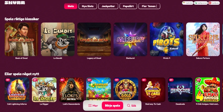 Snurr Casino recension