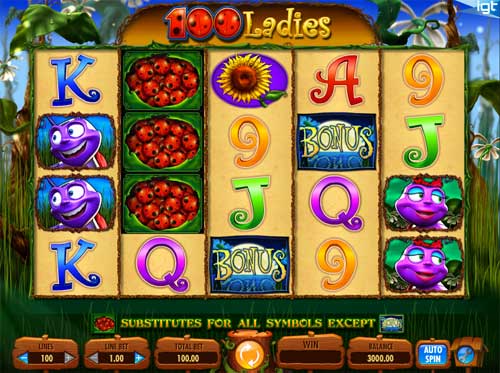 100 Ladies slot