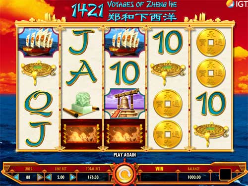 1421 Voyages of Zheng He slot