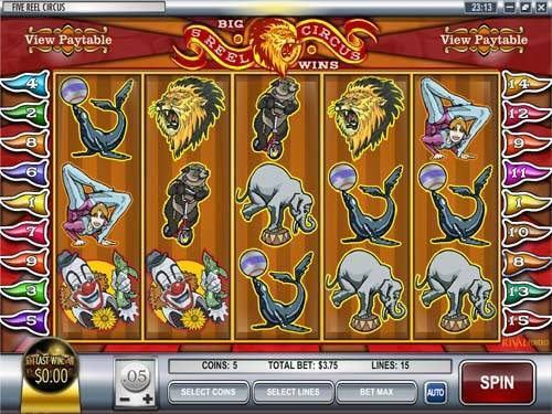 5 Reel Circus slot