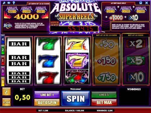 Absolute Super Reels slot