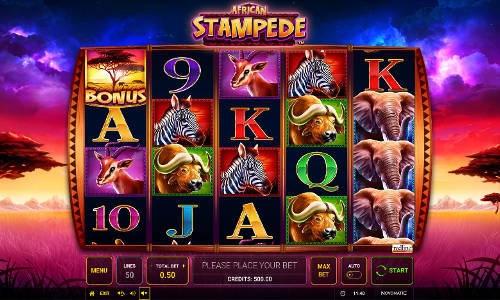 African Stampede slot