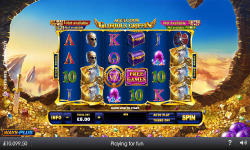 Age of the Gods Glorious Griffin slot