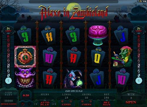 Alaxe In Zombieland slot