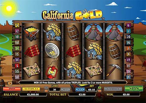 Californa Gold slot