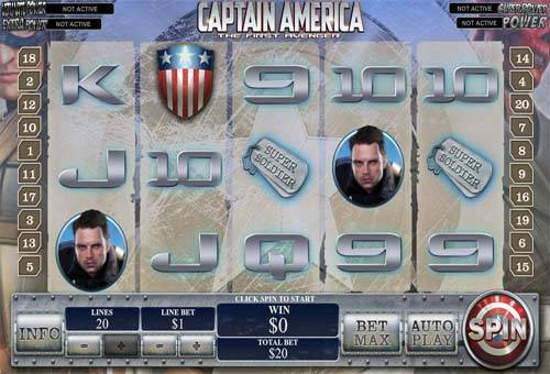 Captain America slot