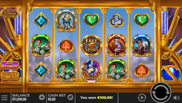Cazino Zeppelin Reloaded slot