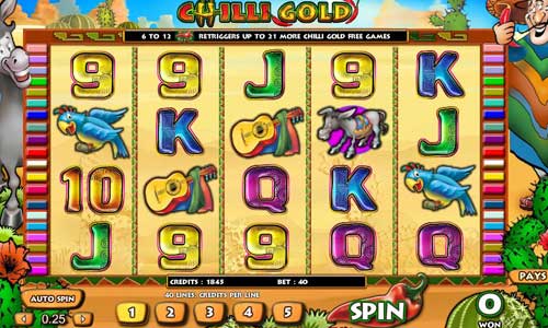 Chilli Gold slot