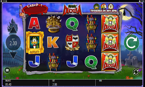 Count Duckula slot