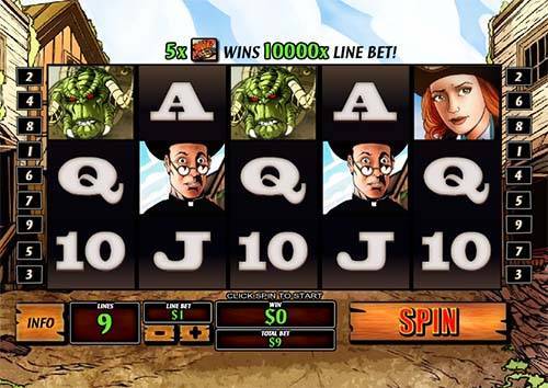 Cowboys and Aliens slot