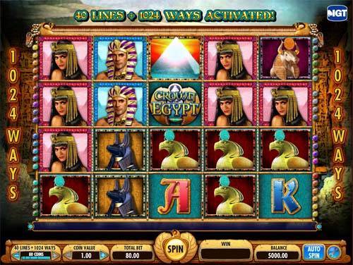 Crown of Egypt slot