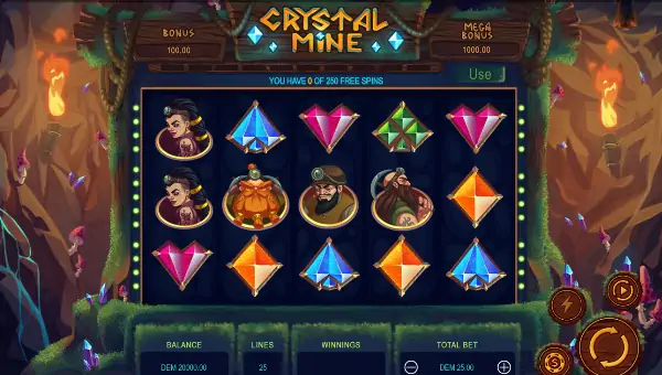 Crystal Mine slot