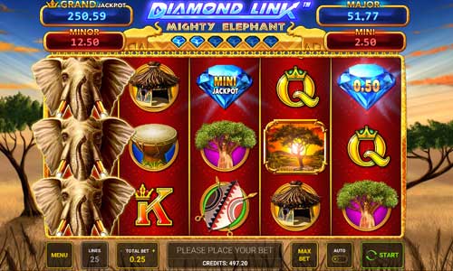 Diamond Link Mighty Elephant slot