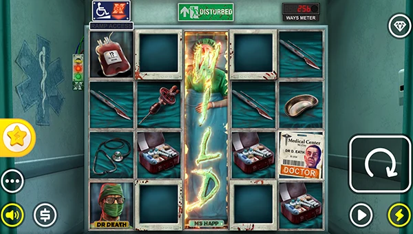 Disturbed slot