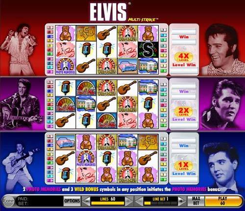 Elvis Multistrike slot