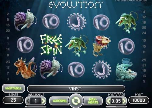 Evolution slot