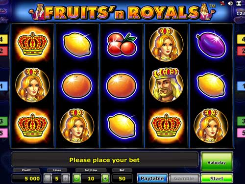 Fruits and Royals slot