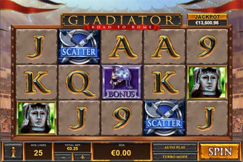 Gladiator Road to Rome slot