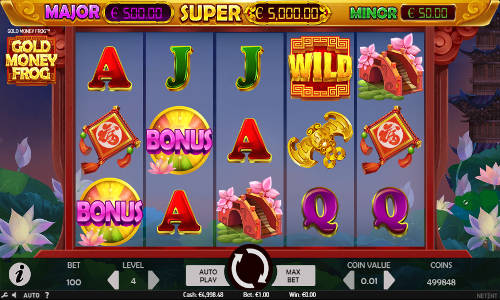 Gold Money Frog slot