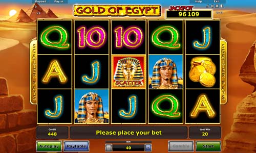 Gold of Egypt slot