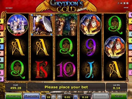 Gryphons Gold Deluxe slot