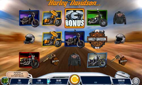 Harley Davidson Freedom Tour slot