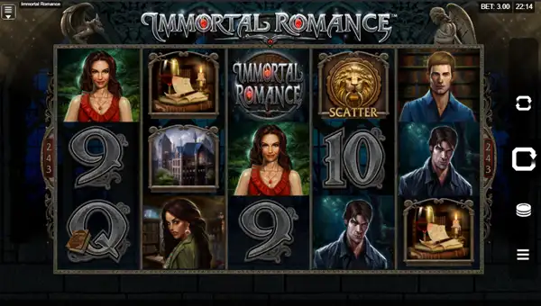 Immortal Romance Mega Moolah slot