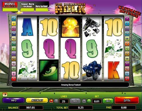 Incredible Hulk slot