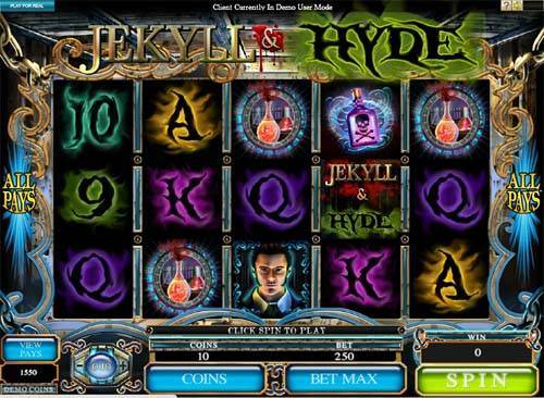 Jekyll and Hyde slot