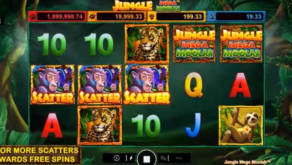 Jungle Mega Moolah slot