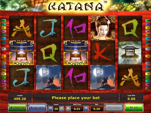 Katana slot