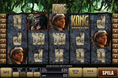 King Kong topp 10 slot Playtech