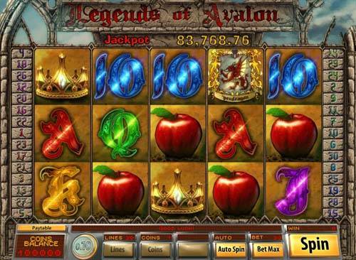 Legends of Avalon slot