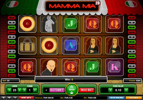 Mamma Mia 2D slot