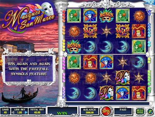 Masques of San Marco slot