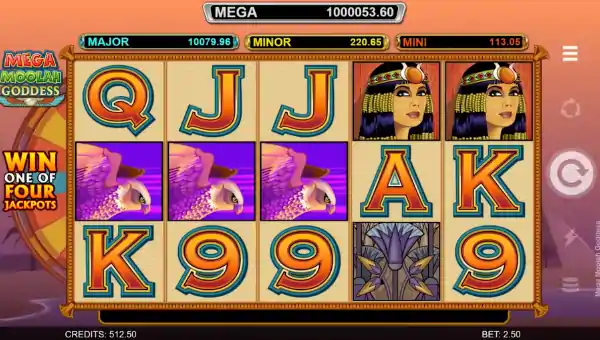 Mega Moolah Goddess slot