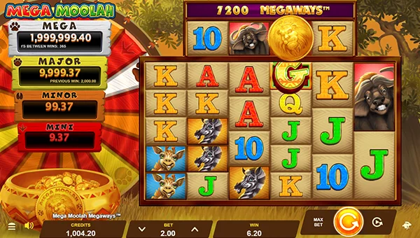 Mega Moolah Megaways slot