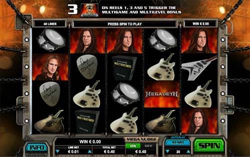 Megadeth slot