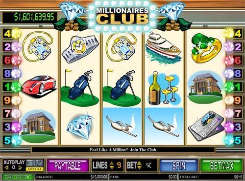 Millionaires Club 2 slot